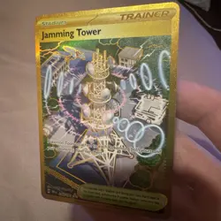 Jamming Tower 243/182 Sv10: Destined Rivals Holo Hyper Rare Pokemon TCG - Image 3