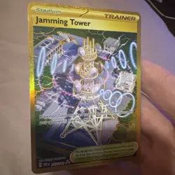 Jamming Tower 243/182 Sv10: Destined Rivals Holo Hyper Rare Pokemon TCG - Image 4