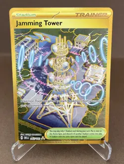 Jamming Tower 243/182 Hyper Rare Full Art - Destined Rivals - Pokemon - NM/M - Image 1