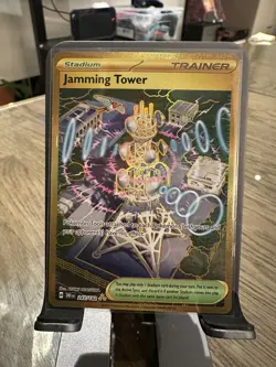 Pokemon TCG Jamming Tower Card Destined Rivals Series 243/182 NM Condition - Image 1