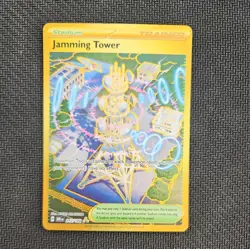 Jamming Tower 243/182 - SV Destined Rivals Secret Rare - Pokemon TCG - Image 1