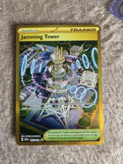 Pokemon TCG Jamming Tower Card Destined Rivals Series 243/182 NM Condition - Image 1