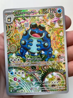 🇫🇷 Carte Pokemon foudre noire crapustule MINT FR 105/086 Card - Image 4