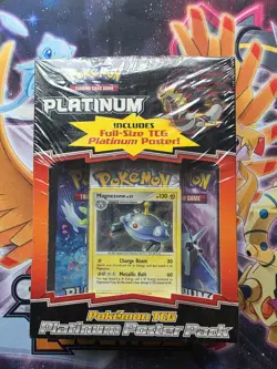 Pokemon TCG Platinum Poster Pack 2009 Brand New Sealed Box Magnezone Holo Promo - Image 1