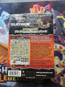 Pokemon TCG Platinum Poster Pack 2009 Brand New Sealed Box Magnezone Holo Promo - Image 2
