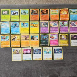 Pokemon Cards Sun & Moon Forbidden Light Set 29/131 Part Complete Set - Image 1