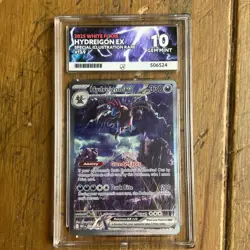 Pokemon TCG Hydreigon EX White Flare Card 169/086 Ace 10 Perfect Sub Grades - Image 1