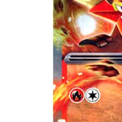 Pokemon Gouging Fire ex Holo RR 012/071 SV5K Wild Force Japanese Card - Image 5