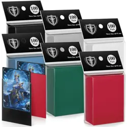 600 Pack MTG Card Sleeves, Matte Dual Card Sleeves with Opaque Back & Smooth ... - Image 1
