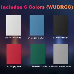 600 Pack MTG Card Sleeves, Matte Dual Card Sleeves with Opaque Back & Smooth ... - Image 2