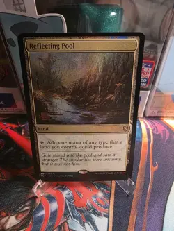 NM - MTG - Foil Prerelease - Reflecting Pool - Commander Legends Baldur's Gate - Image 1