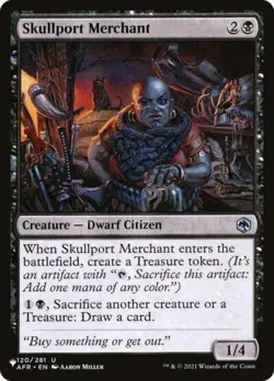 Skullport Merchant - Near Mint MTG The List - Image 1