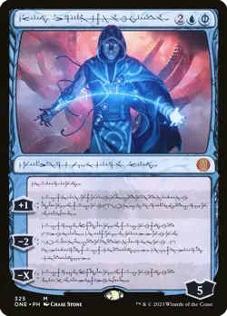 🧙Jace, The Perfected Mind M 325 Phyrexian Text ONE Phyrexia All Will Be One MTG - Image 1