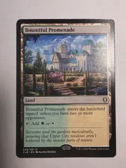 Bountiful Promenade - Commander Legends Baldur's Gate MTG - Image 1