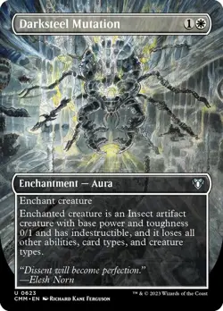 1x - Darksteel Mutation - Borderless #623 - Commander Masters - CUC NM MTG - Image 1