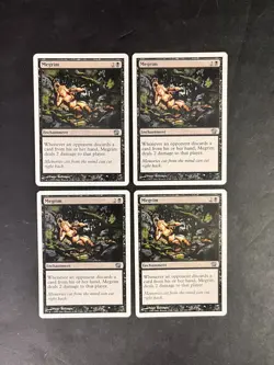 Megrim #143 MP 8th Edition 8ED Magic MTG Play Set - Image 1