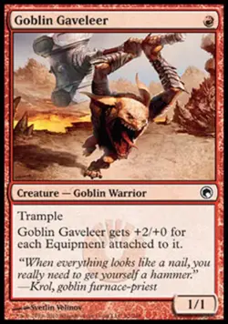 Goblin Gaveleer - Light Play MTG Scars of Mirrodin - Image 1