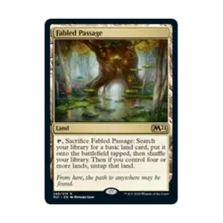 WOTC MtG Core Set 2021 Fabled Passage (R) NM - Image 1