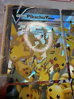 Pokemon Tcg Pikachu V-Union SwSH Black Star Promo Set of 4 NM - Image 2