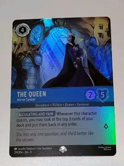 Disney Lorcana TCG - Fabled: The Queen (219/204) - Epic Holo - Near Mint - Image 1