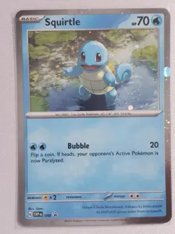 Squirtle - (Cosmos Holo) Holo Promo SV: Scarlet & Violet Promo Cards 048 NM - Image 1