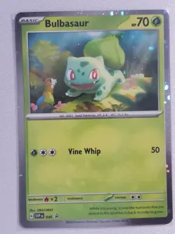 Bulbasaur - (Cosmos Holo) Holo Promo SV: Scarlet & Violet Promo Cards 046 NM - Image 1