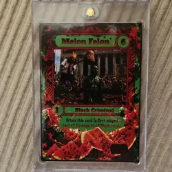 Tribal Order TCG Melon Felon (Karmelo Anthony) violent thug LEGENDARY CARD - Image 1