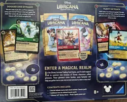 Disney Lorcana TCG, 2 Ready-to-Play Decks + 4 Additional Booster + 1 Promo Card - Image 2