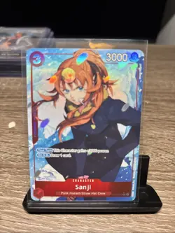 Bandai Sanji OP10-005 SR alt art One Piece CCG Character 3000 Power Card - Image 1