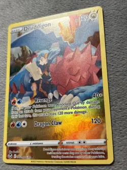 Druddigon TG09/TG30 Full Art Holo Trainer Gallery Pokemon Card NM - Image 3