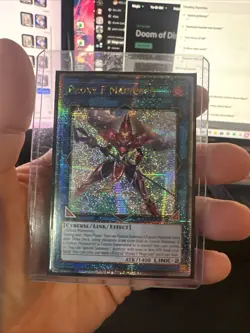 Prox'y F Magician Quarter Century Secret Rare BLTR-EN094 Yu-Gi-Oh Card - Image 1