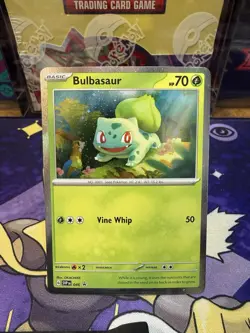 Bulbasaur - 046 (Cosmos Holo) 046 Sv: Scarlet & Violet Promo Cards Holo - Image 1