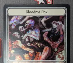 FAB FOIL Bloodrot Pox (Pro Tour)- Promotional Flesh and Blood Card #133 - Image 3