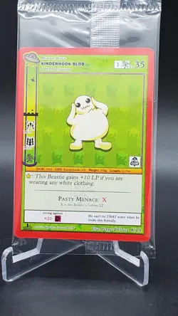 Kinderhook Blob MetaZoo 1st Edition UFO Pin Club Promo Card. Sealed 8/13 - Image 1