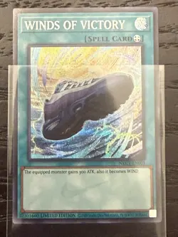 Yu-Gi-Oh Winds of Victory Spell Card Limited Edition Promo NKC1-EN001 English - Image 2
