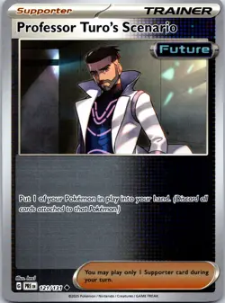 Pokemon TCG - Professor Turo's Scenario Reverse Holo Prismatic Evolutions 121/13 - Image 1