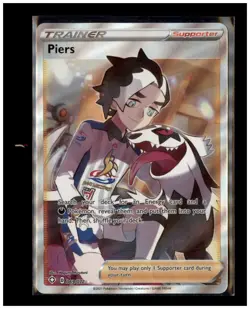 Pokemon Card TCG Trainer - Piers 069/072 Ultra Rare Shining Fates - Image 1