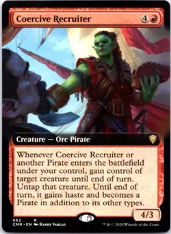 Coercive Recruiter (Extended Art) Commander Legends, 662 NM - Image 1