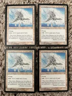 MTG- Pearl Dragon x4 - Mirage - Image 1