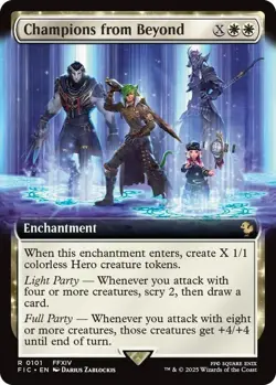 *foil extended art CHAMPIONS FROM BEYOND 0179 Final Fantasy MTG Magic NM - Image 1
