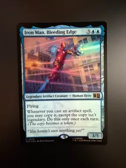 MTG Marvel Super Heroes Iron Man, Bleeding Edge 0626 Foil - Image 1