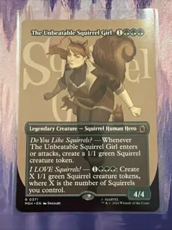 The Unbeatable Squirrel Girl (Borderless) Marvel Super Heroes Non Foil - Image 1
