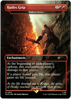 Hades Grip (Rainbow Foil) 2210 God of War: Greek Secret Lair Drop Magic MTG NM/M - Image 1
