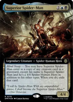 Superior Spider-Man (FOIL) 275 Marvel's Spider-Man Magic: The Gathering NM - Image 1