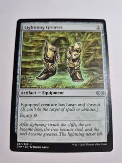 Magic the Gathering MTG - Lightning Greaves - Double Masters - NM - Image 1