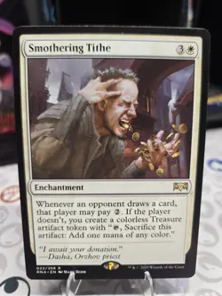 MTG Smothering Tithe #22 Ravnica Allegiance Normal R NM - Image 1