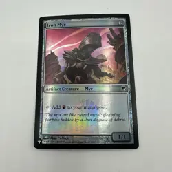 Iron Myr The List Reprints Foil NM MTG Magic the Gathering - Image 1