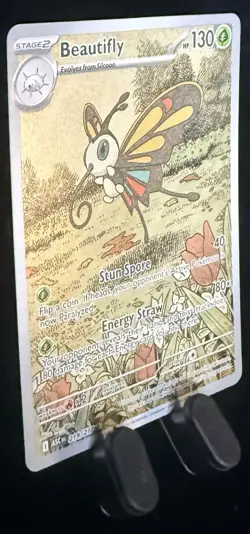 Pokemon TCG Ascended Heroes 219/217 Beautifly Illustration Rare NM / M - Image 5