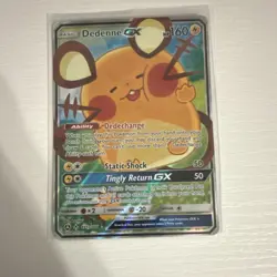 Dedenne GX 195/214 Unbroken Bonds Ultra Rare Holo 160 HP ENG - Image 1