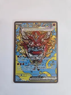 Pokemon TCG Heartflame Mask Ogerpon ex 148/131 Prismatic Evolutions SIR Holo - Image 1
